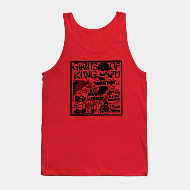 Kung Fu Marathon Tank Top by TopCityMotherland